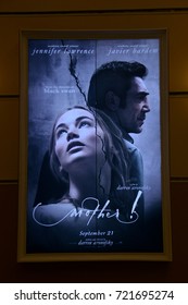 Bangkok, Thailand - September 23, 2017: Poster Of An American Psychological Horror Movie Mother! Displays At The Theater