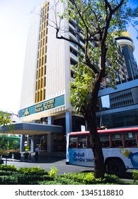 BANGKOK THAILAND-12 MARCH 2019:Narai Hotel Narai Hotel Has Been In Operation For More Than 4 Decades Since 1968.on BANGKOK THAILAND-12 MARCH 2019.