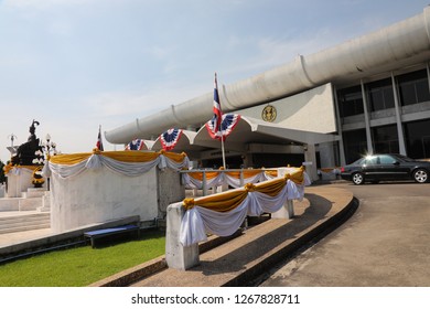 Bangkok, Thailand-December, 25, 2018: The Parliament House of Thailand, the Thai Parliament House will be relocated to a new place by next 2 years.