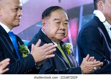 Bangkok, Thailand-October 21, 2022: Deputy Prime Minister Prawit Wongsuwan Is Present At An Event.  