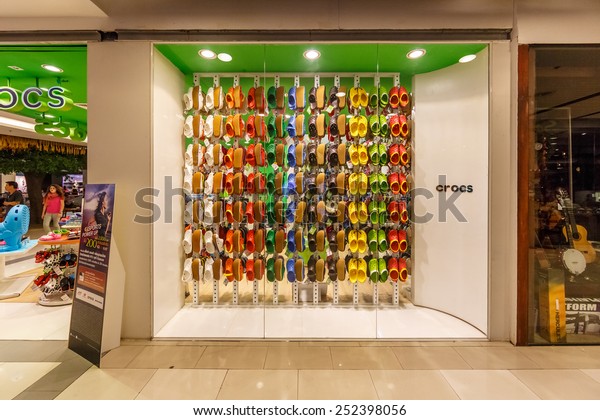 Crocs Shop Central World Stock Photo 