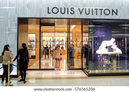 Louis Vuitton Shop at Emporium, Bangkok, Thailand, Feb 3, 2019