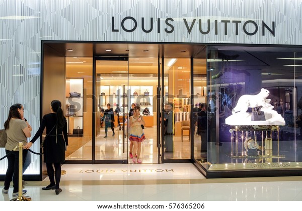 Bangkokthailand Dec 10 2016 Louis Vuitton Stock Photo (Edit Now) 576365206