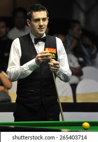 BANGKOK,THAILAND-MARCH 26: Mark Selby Of UK In Action During 2015 World Snooker Players Championship At Montien Riverside Hotel, Bangkok On March 26,2015 In Bangkok,Thailand
