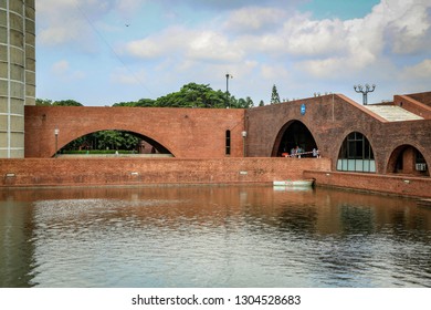 Bangladesh Dhaka National Assembly Building June Stock Photo 1304528683 ...