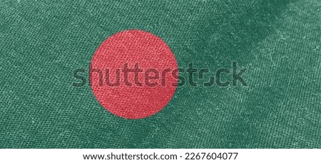 Bangladesh flag fabric cotton material wide flag wallpaper