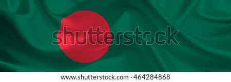 Bangladesh flag wide format
