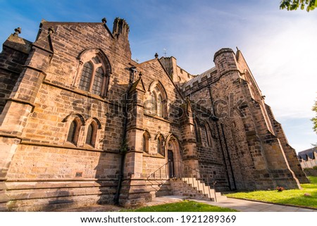Bangor Cathedral, Gwynedd, Wales, UK. Church in Wales