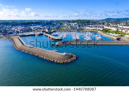 Bangor Marina and sea front