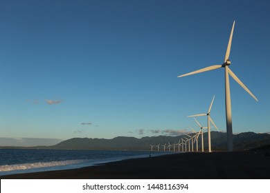 Bangui Windmills In Ilocos Philippines