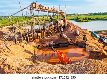 Banjarbaru Kalimantan Selatan Indonesia Traditional Mining Stock Photo ...