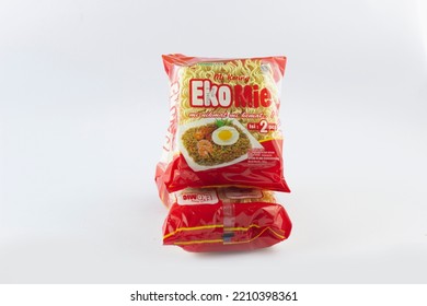 Banjarnegara, Oktober 04,2022 Indonesian Noodles Branded Eko Mie