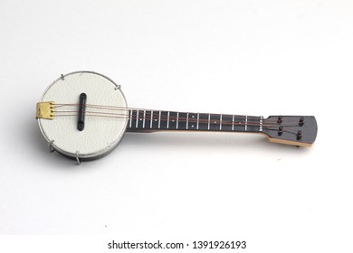 Banjo Isolated On White Background