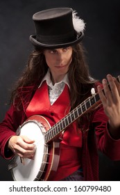 Banjo player