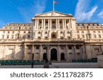 Bank of England building in City of London, UK