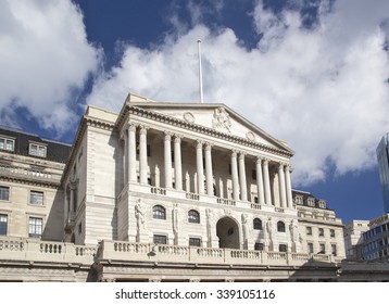 The Bank of England in London UK - Shutterstock ID 339105116