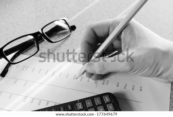 Bank statement calculator Mathematics maths
hand glasses multiply counting
