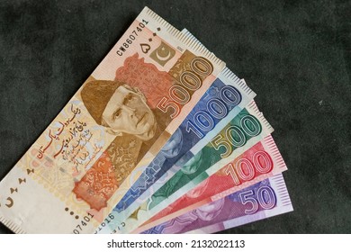 Banknotes Set Of Pakistani Currency