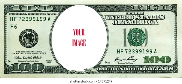 Banknotes United States America 100 Dollars Stock Photo 14371249 ...