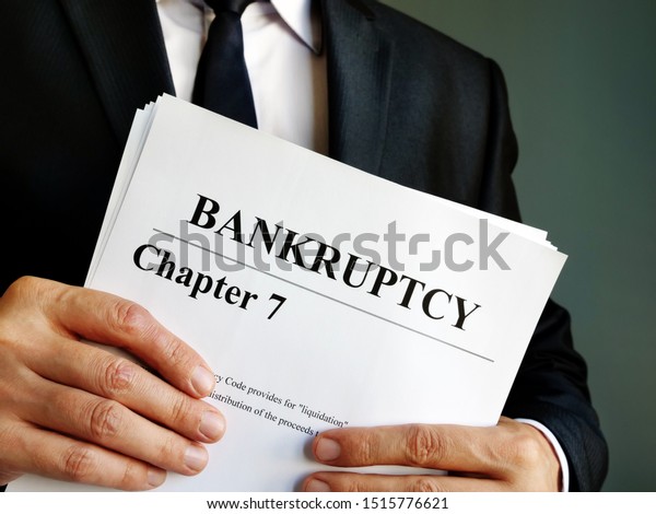 Bankruptcy Chapter 7\
documents in the\
hands.