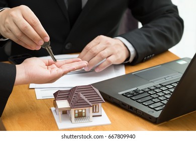 Banks approve loans to buy homes. Sell house concept - Shutterstock ID 667809940
