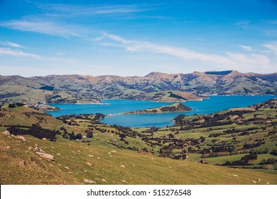 Banks Peninsula In New Zealand