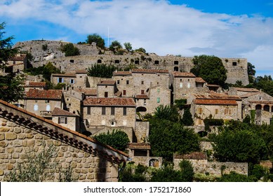 Banne Is An Old Village In The Ardèche In Auvergne-Rhône-Alpes.