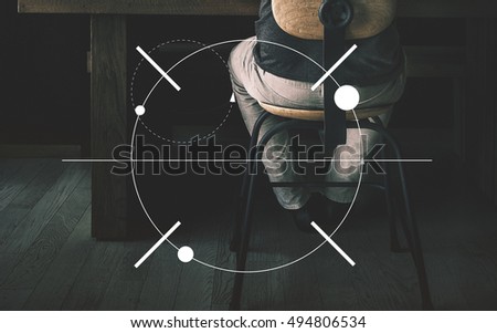 Image, Stock Photo Elegant woman wearing blue dress, wristwatch holding handbag