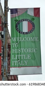 Banner Of Little Italy NYC