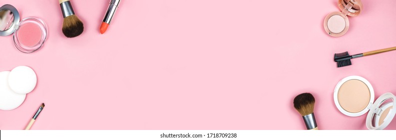 Pink Background Makeup gambar ke 8