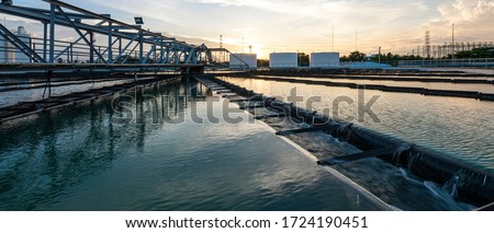 Banner photo of Recirculation Solid contact Clarifier Sedimentation Tank in Water treatment plant. Microbiology of drinking water production and distribution concept