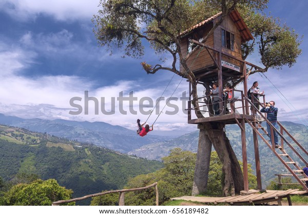 Banos De Agua Santa Ecuador February Stock Photo Edit Now 656189482