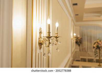 Banquet hall for wedding, interior