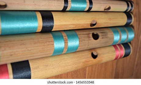 Bansuri Bamboo Indian Flute Musical Instrument Stock Photo 1456553348 ...