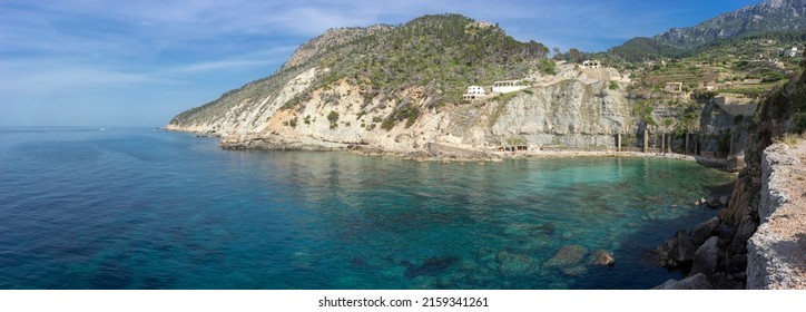 Banyalbufar, Landscape Of The Island Of Majorca In Spain