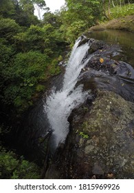 Banyumala Second Waterfall (as People Say) Taken From High Camera Angle