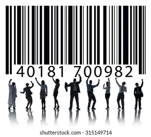 Bar Code Digital Information Purchasing Concept