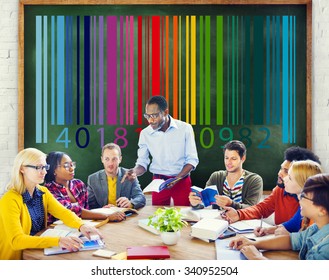 Bar Code Digital Information Technology Concept