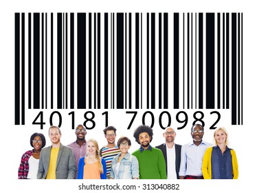 Bar Code Digital Technology Concept