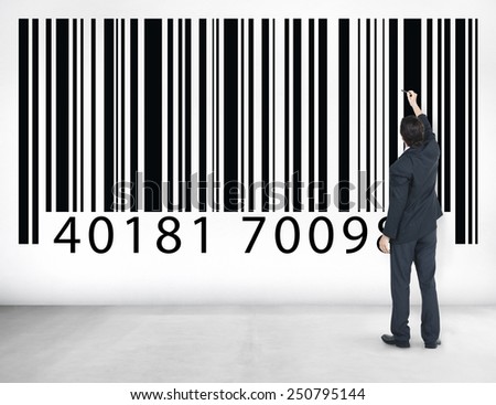 Bar Code Identity Marketing Concept