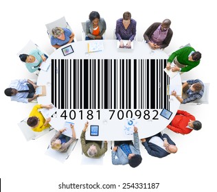Bar Code Marketing Concept