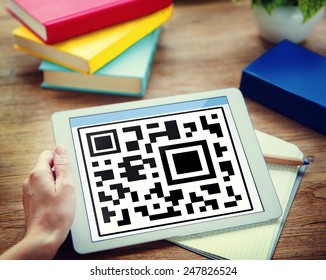 Bar Code Marketing Data Identity Concept