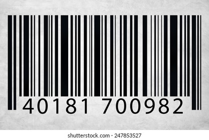 Bar Code Marketing Data Identity Concept