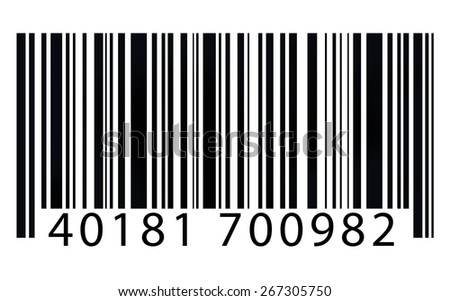 Bar Code Merchandise Price Tag Data Digital Concept
