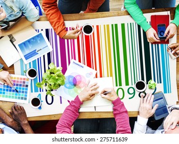 Bar Code Price Tag Coding Encryption Label Merchandise Concept