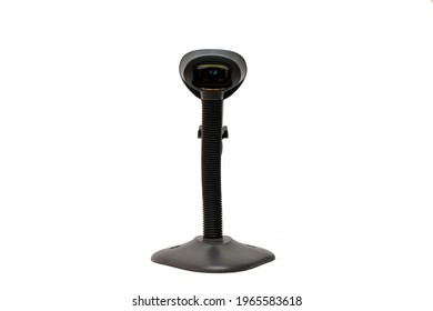 Bar code scanner isolated on white background