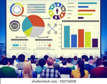 Bar Graph Chart Data Information Inforgraphic Report Concept