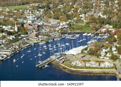 Bar Harbor In Autumn, Maine