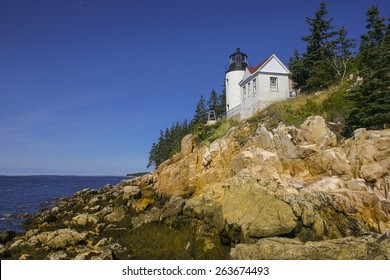 Bar Harbor Lighthouse, Maine, USA