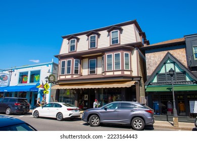 BAR HARBOR, ME, USA - MAY 14, 2022: Acadia Country Store At 128 Main Street In Historic Town Center Of Bar Harbor, Maine ME, USA. 